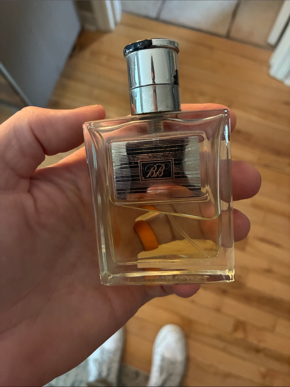 Brooks Brothers Clear Bottle with Silver Cap Eau de Parfum men’s cologne rare